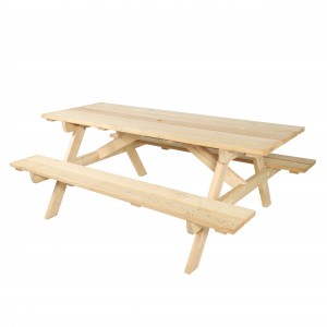 Table de pique-nique en bois - Devis sur Techni-Contact.com - 2