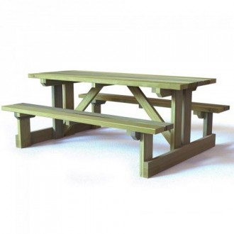 Table de pique nique en bois à poser - Devis sur Techni-Contact.com - 1