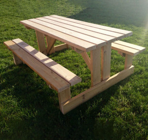 Table de pique nique en bois à poser - Devis sur Techni-Contact.com - 2