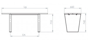 Table de pique-nique simple - Devis sur Techni-Contact.com - 2