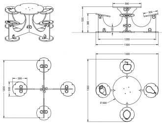 Table de plein air pour enfants - Devis sur Techni-Contact.com - 2