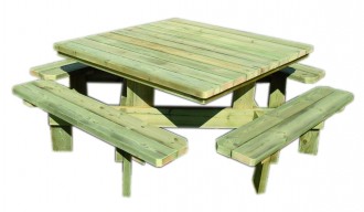 Table de plein air pour repas - Devis sur Techni-Contact.com - 1