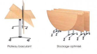 Table de réception basculante 000