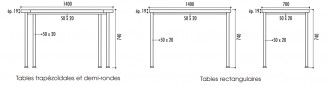 Table de travail modulable - Devis sur Techni-Contact.com - 2