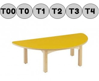 Table demi-cercle - Devis sur Techni-Contact.com - 2