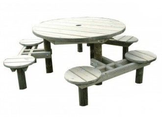 Table design bois pour enfants - Devis sur Techni-Contact.com - 1