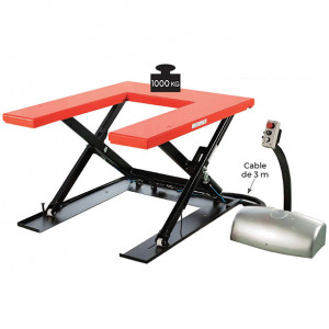 Table élévatrice électrique en U 1000 kg - Devis sur Techni-Contact.com - 3