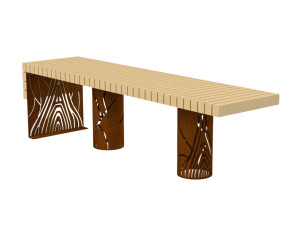 Table en acier et bois - Devis sur Techni-Contact.com - 3