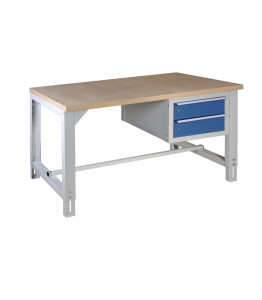 Table-établi avec 2 tiroirs - Devis sur Techni-Contact.com - 1