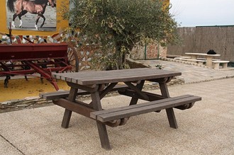 Table forestière en plastique recyclé - Devis sur Techni-Contact.com - 2