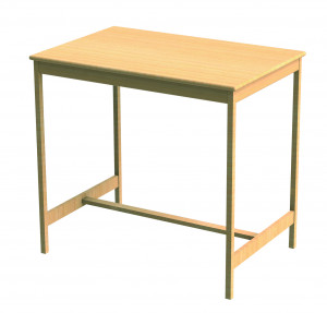 Table mange-debout en bois  - Devis sur Techni-Contact.com - 1