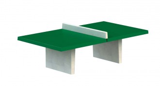 Table ping-pong en béton - Devis sur Techni-Contact.com - 1