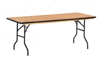 Table pliante en bois exotique - Devis sur Techni-Contact.com - 1