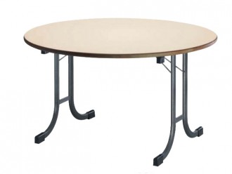 Table ronde pliante empilable - Devis sur Techni-Contact.com - 1