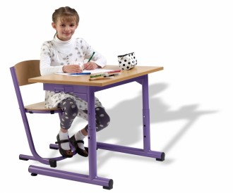 Table scolaire monoplace / biplace - Devis sur Techni-Contact.com - 2