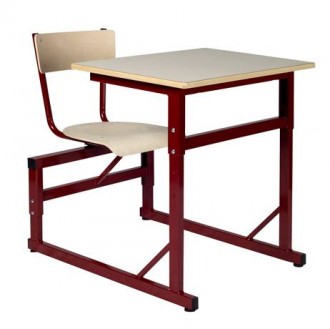 Table scolaire à siège attenant - Devis sur Techni-Contact.com - 1