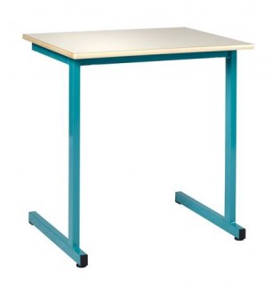 Table scolaire fixe à dégagement latéral - Devis sur Techni-Contact.com - 1