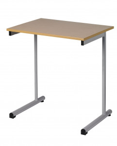 Table scolaire monobloc à dégagement latéral - Devis sur Techni-Contact.com - 1