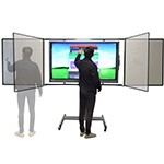 Tableau Blanc pivotant pour écran interactif - Devis sur Techni-Contact.com - 2