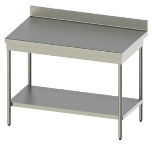 Tables avec inox 304 avec profondeur de 600 mm ou 700 mm en 10/10ème - Devis sur Techni-Contact.com - 1