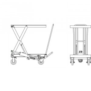 Tables élévatrices manuelles ou hydrauliques mobiles - Devis sur Techni-Contact.com - 6