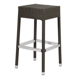 Tabouret bar Marron - Devis sur Techni-Contact.com - 2