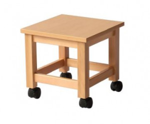 Tabouret bas mobile en bois - Devis sur Techni-Contact.com - 1