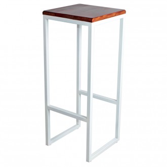 Tabouret bois et métal - Devis sur Techni-Contact.com - 1