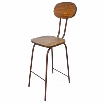 Tabouret bois et métal - Devis sur Techni-Contact.com - 18