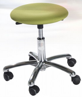 Tabouret d'atelier ergonomique rembourré - Devis sur Techni-Contact.com - 1