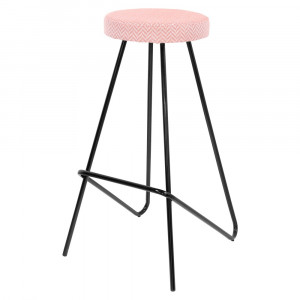 Tabouret de bar avec dossier à motifs - Devis sur Techni-Contact.com - 6