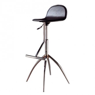 Tabouret de bar en acier chromé - Devis sur Techni-Contact.com - 1