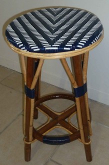 Tabouret de bar tissés à la main - Devis sur Techni-Contact.com - 1