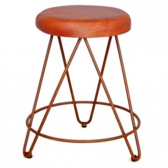 Tabouret en cuir - Devis sur Techni-Contact.com - 4