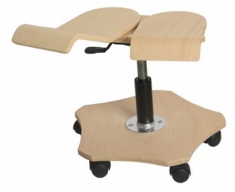 Tabouret ergonomique réglable à roulettes - Devis sur Techni-Contact.com - 1