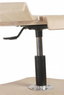 Tabouret ergonomique réglable à roulettes - Devis sur Techni-Contact.com - 2