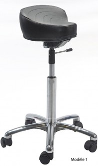 Tabouret ergonomique réglable avec selle - Devis sur Techni-Contact.com - 1