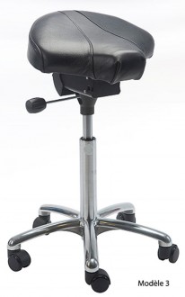 Tabouret ergonomique réglable avec selle - Devis sur Techni-Contact.com - 3