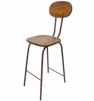 Tabouret haut de style industriel - Devis sur Techni-Contact.com - 1