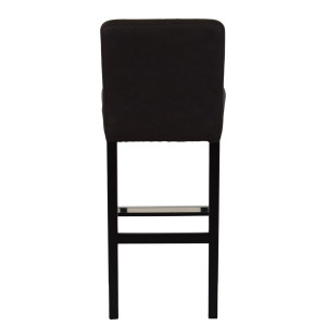 Tabouret simili cuir marron - Devis sur Techni-Contact.com - 5