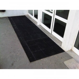 Tapis caillebotis caoutchouc - Devis sur Techni-Contact.com - 1