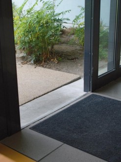 Tapis d'accueil anti-salissures