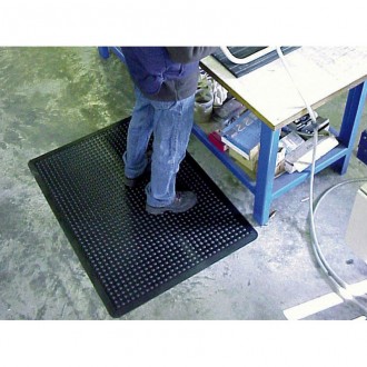 Tapis de travail anti-fatigue en caoutchouc - Devis sur Techni-Contact.com - 1