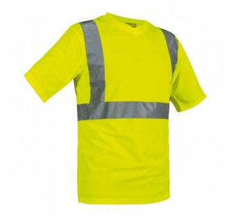 Tee shirt col V de signalisation - Devis sur Techni-Contact.com - 1