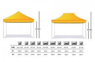 Tente gazebo chapiteau - Devis sur Techni-Contact.com - 6