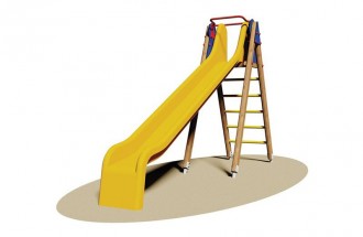 Toboggan en bois pour enfants - Devis sur Techni-Contact.com - 1