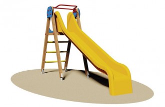 Toboggan en bois pour parc - Devis sur Techni-Contact.com - 1