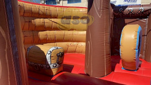 Toboggan Gonflable bateau des moussaillons