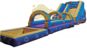 Toboggan gonflable modèle Aquatico - Devis sur Techni-Contact.com - 2