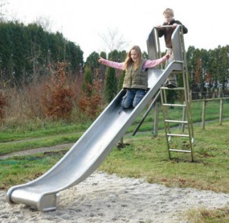 Toboggan inox 1.25m - Devis sur Techni-Contact.com - 2